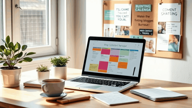 Actually Finishing a Blog Content Calendar Without Burning Out