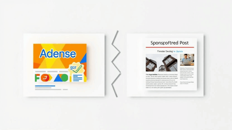 AdSense and Sponsored Posts Can Share a Page but Barely Get Along