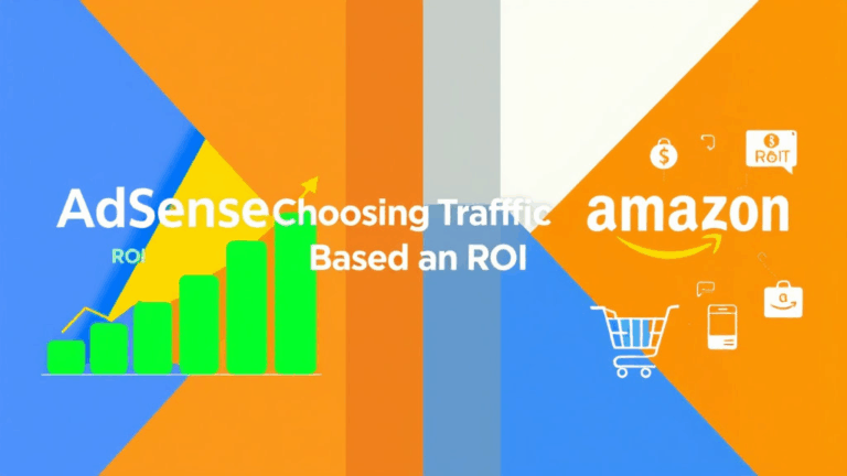 Choosing Traffic Sources Based on AdSense vs Amazon ROI