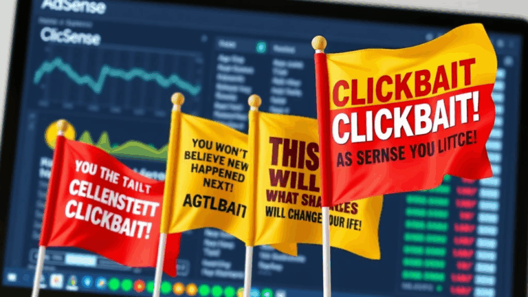 Cracking AdSense Clickbait Flags and Misleading Title Filters