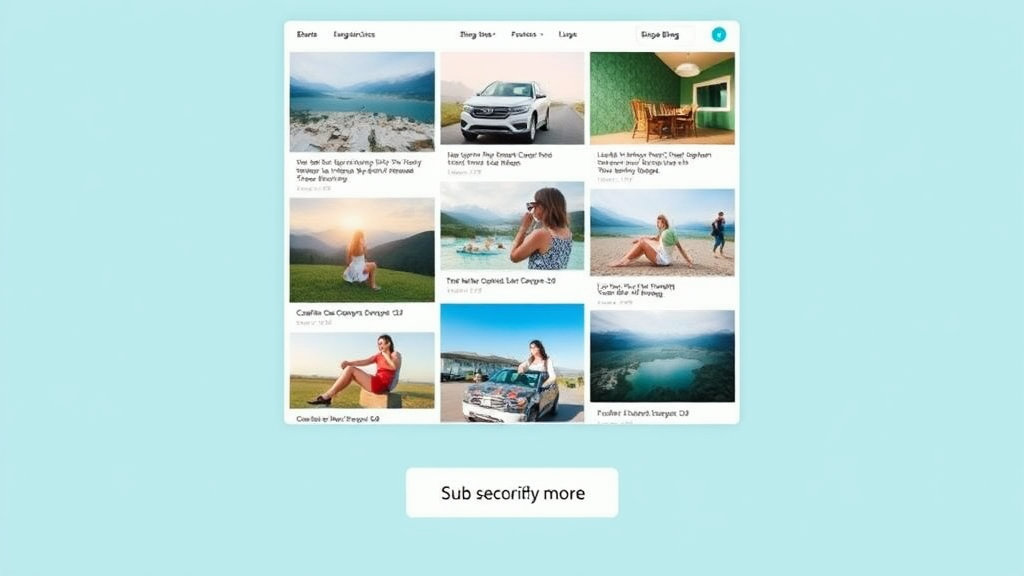 Creating Blog Image Galleries That Actually Convert AdSense Views