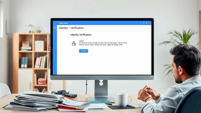 Fixing Google AdSense Identity Errors with Document Uploads