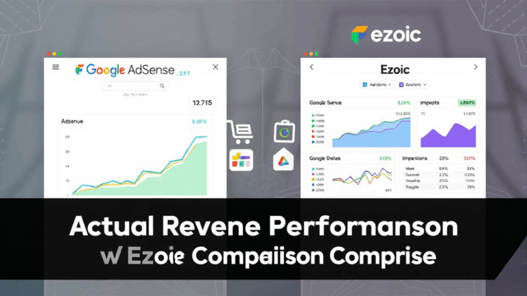 Google AdSense vs Ezoic Revenue Performance in Real Life