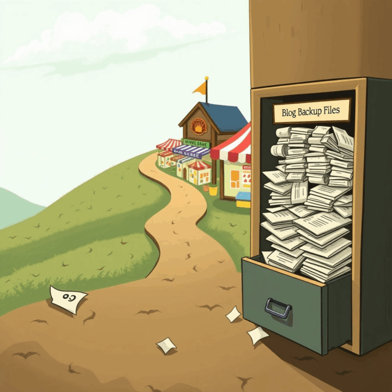 How Blog Backup Files Become a Monetization Bottleneck