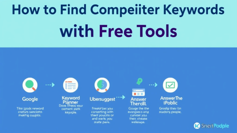 How I Find Competitor Keywords With Nothing But Free Tools