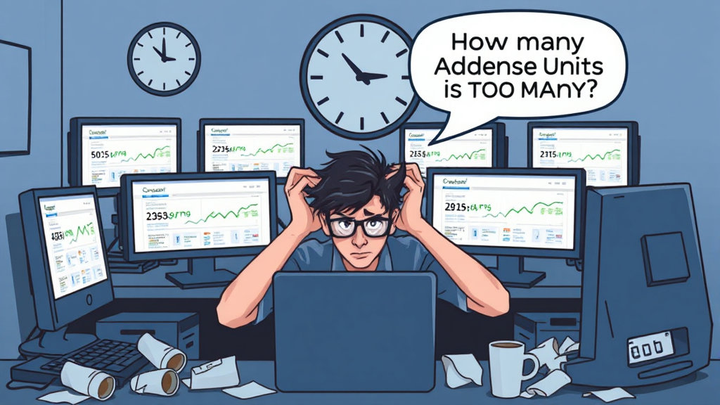 How Many AdSense Units Is Too Many I Actually Broke It