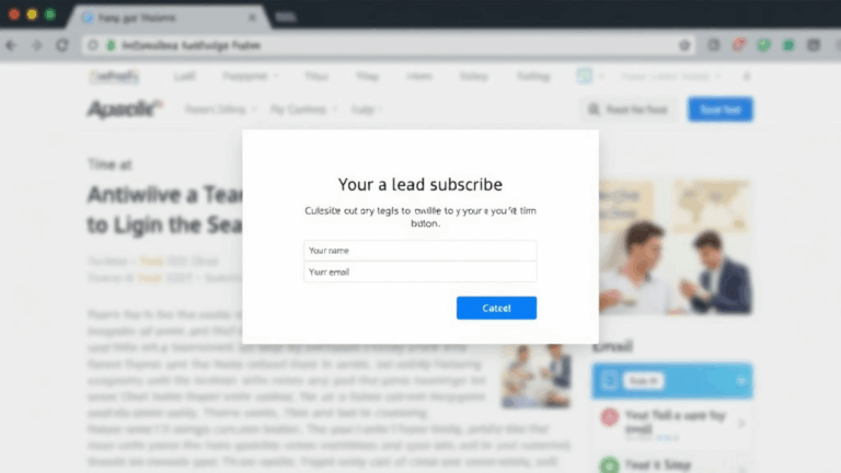 Pop-Up and Lead Capture Tech That Won’t Torch Your UX