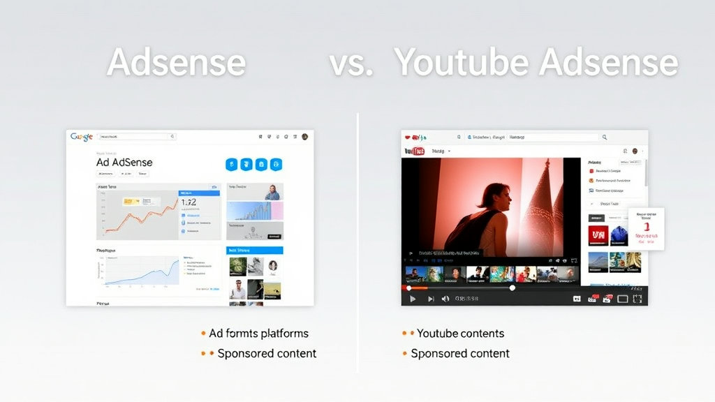 Real Differences Between AdSense and YouTube AdSense