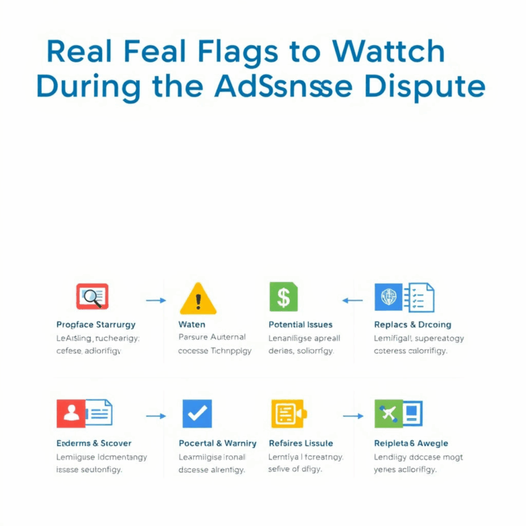 Real Flags to Watch During an AdSense Appeal Dispute