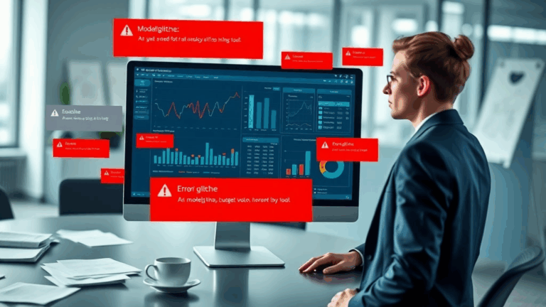Scenario Modeling Glitches in Budget Planning Tools