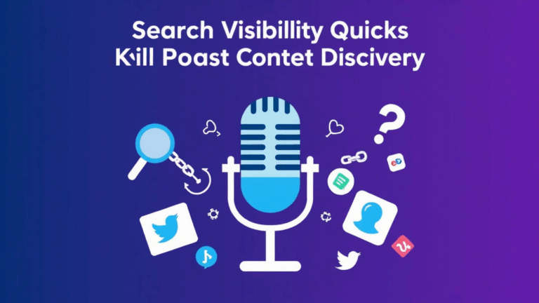 Search Visibility Quirks That Kill Podcast Content Discovery