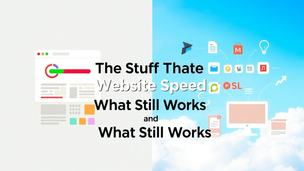 The Stuff That Breaks Website Speed and What Still Works